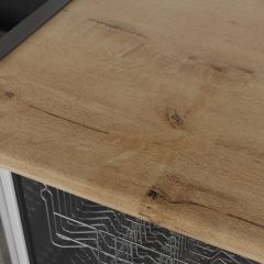 Кухонный гарнитур Адажио мега прайм 1500 х 2700 мм в Чайковском - chaykovskiy.mebel24.online | фото 9