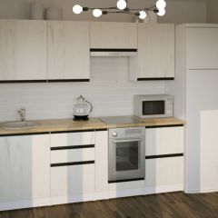 Кухонный гарнитур Амели компакт 2200 мм в Чайковском - chaykovskiy.mebel24.online | фото