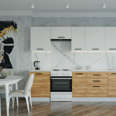 Кухонный гарнитур Лада 3000 (Стол. 26мм) в Чайковском - chaykovskiy.mebel24.online | фото