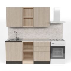 Кухонный гарнитур Надежда стандарт 5 1600 мм в Чайковском - chaykovskiy.mebel24.online | фото 3