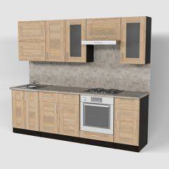Кухонный гарнитур Ника базис 2400 в Чайковском - chaykovskiy.mebel24.online | фото 2