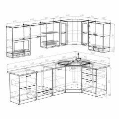 Кухонный гарнитур Ника гранд оптима 1500*2600 в Чайковском - chaykovskiy.mebel24.online | фото 3