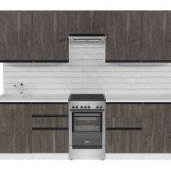 Кухонный гарнитур Ноктюрн мега 2500 мм в Чайковском - chaykovskiy.mebel24.online | фото 3