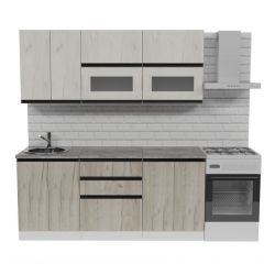 Кухонный гарнитур Паола макси 1800 мм в Чайковском - chaykovskiy.mebel24.online | фото 3