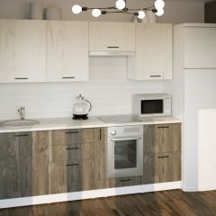 Кухонный гарнитур Сиена компакт 2200 мм в Чайковском - chaykovskiy.mebel24.online | фото