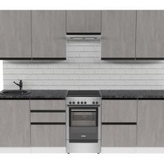 Кухонный гарнитур Сюита мега 2500 мм в Чайковском - chaykovskiy.mebel24.online | фото 3