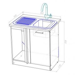 Кухонный гарнитур Сюита прайм 400 1100х2000 мм в Чайковском - chaykovskiy.mebel24.online | фото 16