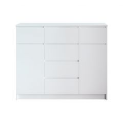 МОРИ МК 1200.4 Комод (белый) в Чайковском - chaykovskiy.mebel24.online | фото