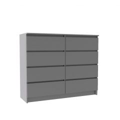 МОРИ МК 1200.8 Комод (графит) в Чайковском - chaykovskiy.mebel24.online | фото 2