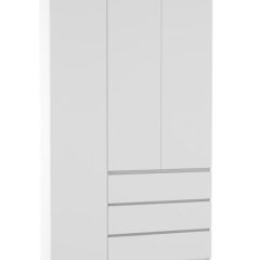 МОРИ МШ 1200.1 Шкаф (белый) в Чайковском - chaykovskiy.mebel24.online | фото 2