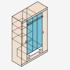 НИКА Н13 Шкаф для одежды в Чайковском - chaykovskiy.mebel24.online | фото 5