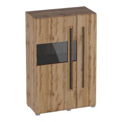 НИЦЦА Гостиная Шкаф-витрина 2 дв в Чайковском - chaykovskiy.mebel24.online | фото