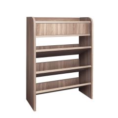 Обувница ЛДСП Ясень темный в Чайковском - chaykovskiy.mebel24.online | фото