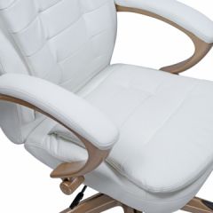 Офисное кресло для руководителей DOBRIN DONALD LMR-106B белый в Чайковском - chaykovskiy.mebel24.online | фото 6