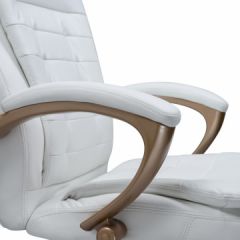 Офисное кресло для руководителей DOBRIN DONALD LMR-106B белый в Чайковском - chaykovskiy.mebel24.online | фото 10