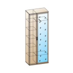 Прихожая Карина композиция 1 (Снежный ясень) в Чайковском - chaykovskiy.mebel24.online | фото 2
