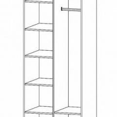 ГАММА Шкаф 2-х створчатый в Чайковском - chaykovskiy.mebel24.online | фото 2