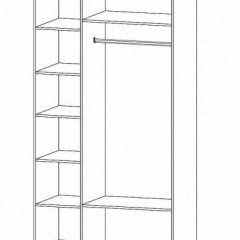 ГАММА Шкаф 3-х створчатый в Чайковском - chaykovskiy.mebel24.online | фото 2