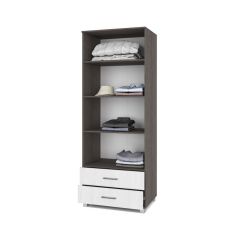 ЕВА Шкаф 2-х дверный Е23 в Чайковском - chaykovskiy.mebel24.online | фото 2