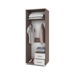 ЕВА Шкаф 2-х дверный Е24 в Чайковском - chaykovskiy.mebel24.online | фото 10
