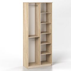 Шкаф 2-х створчатый Дуэт Люкс без зеркала в Чайковском - chaykovskiy.mebel24.online | фото 4