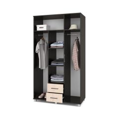 ЕВА Шкаф 3-х дверный Е34 в Чайковском - chaykovskiy.mebel24.online | фото 4
