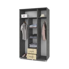 ЕВА Шкаф 3-х дверный Е34 в Чайковском - chaykovskiy.mebel24.online | фото 8