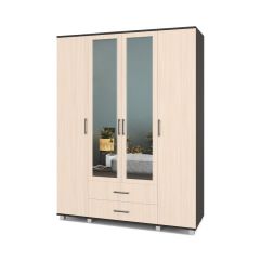 ЕВА Шкаф 4-х дверный Е43 в Чайковском - chaykovskiy.mebel24.online | фото 3