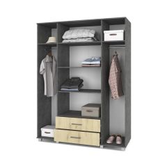 ЕВА Шкаф 4-х дверный Е43 в Чайковском - chaykovskiy.mebel24.online | фото 8