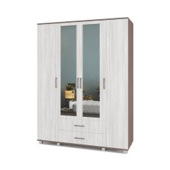 ЕВА Шкаф 4-х дверный Е43 в Чайковском - chaykovskiy.mebel24.online | фото 9