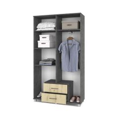 КАРИНА Шкаф 4-х дверный К43 в Чайковском - chaykovskiy.mebel24.online | фото 8