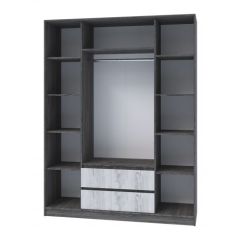 Шкаф 4х створчатый НКМ Милана секция №22 в Чайковском - chaykovskiy.mebel24.online | фото 2