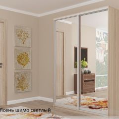Шкаф №5 1.5-2 Оптима 2300х1504х452 (фасад 2 зеркала) в Чайковском - chaykovskiy.mebel24.online | фото 5