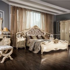 Шкаф 6-ти створчатый Джоконда (крем) в Чайковском - chaykovskiy.mebel24.online | фото 3