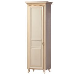 Шкаф для одежды 1-дверный №472 Марлен Кремовый белый в Чайковском - chaykovskiy.mebel24.online | фото