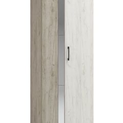 Шкаф Эмма (Дуб Крафт серый/белый) в Чайковском - chaykovskiy.mebel24.online | фото
