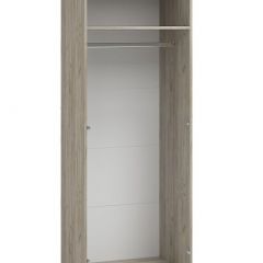 Шкаф Эмма (Дуб Крафт серый/белый) в Чайковском - chaykovskiy.mebel24.online | фото 2