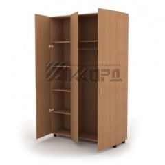 Шкаф комбинированный для одежды ШГ 84.3 (1200*620*1800) в Чайковском - chaykovskiy.mebel24.online | фото 1