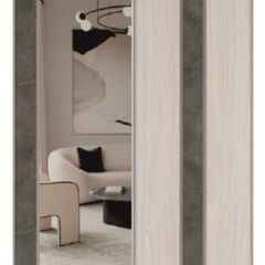 Шкаф-купе 1300 серии SILVER S3+S4+B2+PL4 (2 ящика+F обр.штанга) профиль «Серебро» в Чайковском - chaykovskiy.mebel24.online | фото 8