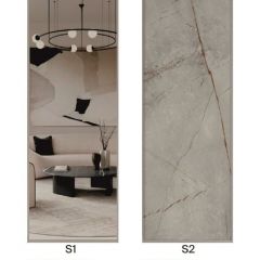 Шкаф-купе 1700 серии SILVER S1+S1+B2+PL2 (2 ящика+1 штанга+1 полка) профиль «Серебро» в Чайковском - chaykovskiy.mebel24.online | фото 7