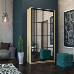 Шкаф-купе Лофт 1200 Шк12-60 (Дуб Сонома) в Чайковском - chaykovskiy.mebel24.online | фото 9