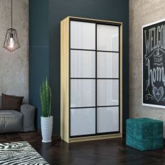 Шкаф-купе Лофт 1200 Шк12-60 (Дуб Сонома) в Чайковском - chaykovskiy.mebel24.online | фото 12