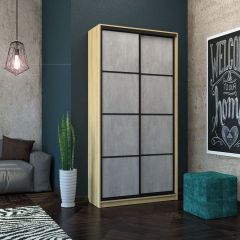 Шкаф-купе Лофт 1200 Шк12-60 (Дуб Сонома) в Чайковском - chaykovskiy.mebel24.online | фото 14