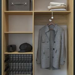 Шкаф-купе Лофт 1200 Шк12-60 (Дуб Сонома) в Чайковском - chaykovskiy.mebel24.online | фото 2