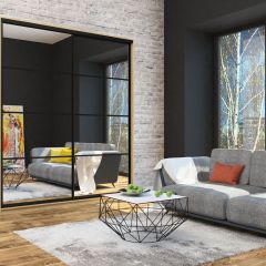 Шкаф-купе Лофт 2000 Шк20-47 (Дуб Сонома) в Чайковском - chaykovskiy.mebel24.online | фото 9