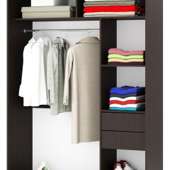 Шкаф-купе Орион 1.5 серия Альянс (Венге) в Чайковском - chaykovskiy.mebel24.online | фото 2
