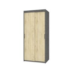 ТОМАС Шкаф-купе Камень темный - Ирландский дуб Т21 в Чайковском - chaykovskiy.mebel24.online | фото