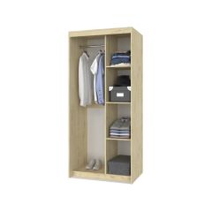 ТОМАС Шкаф-купе с зеркалом Ирландский дуб Т22 в Чайковском - chaykovskiy.mebel24.online | фото 2