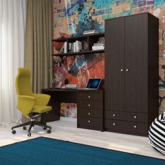 Шкаф Нина (М6) Венге в Чайковском - chaykovskiy.mebel24.online | фото