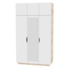 Шкаф с зеркалом "Аврора (H21_M)" в Чайковском - chaykovskiy.mebel24.online | фото